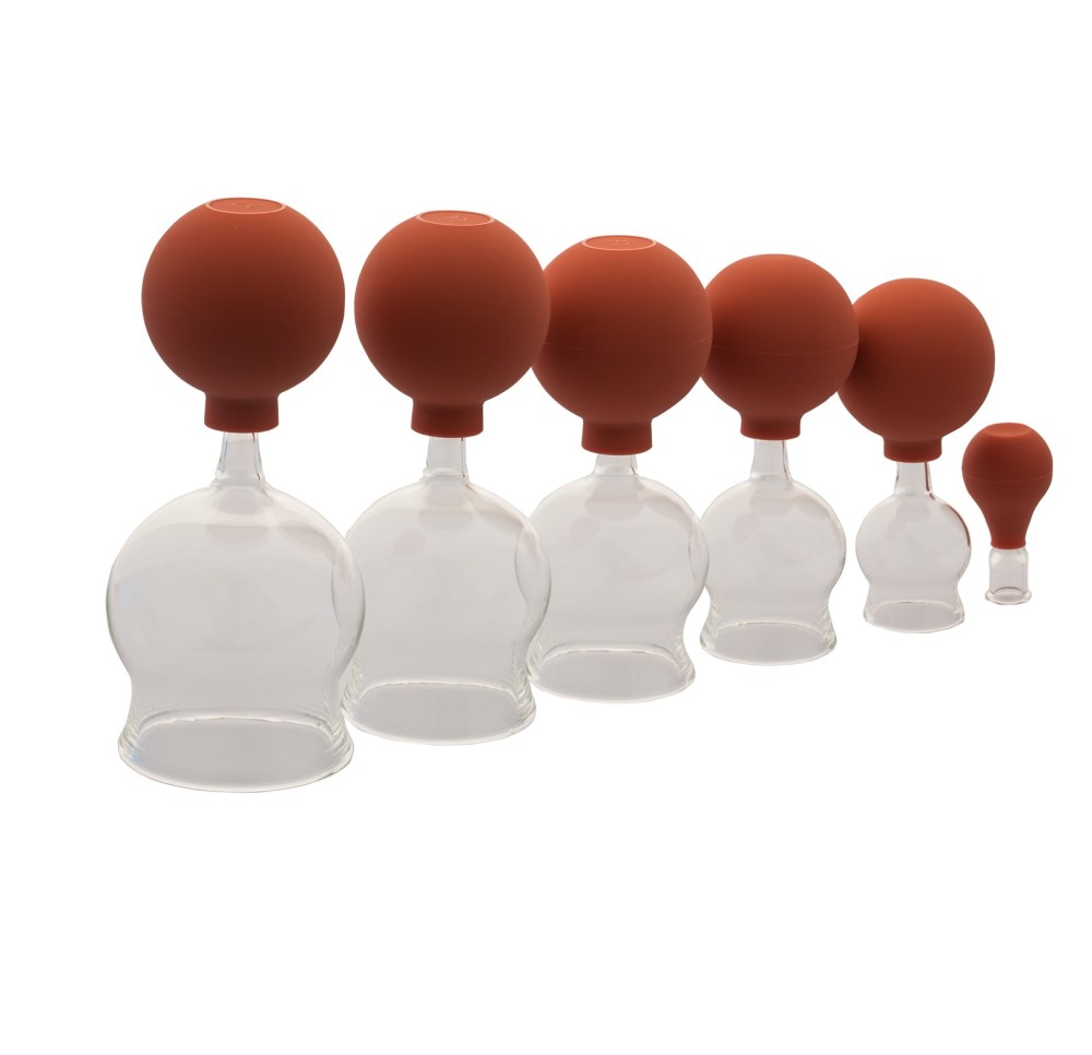 KELLER Ventouse en verre ø2.5cm avec ballon KELLER Ventouse en verre ø2.5cm avec ballon