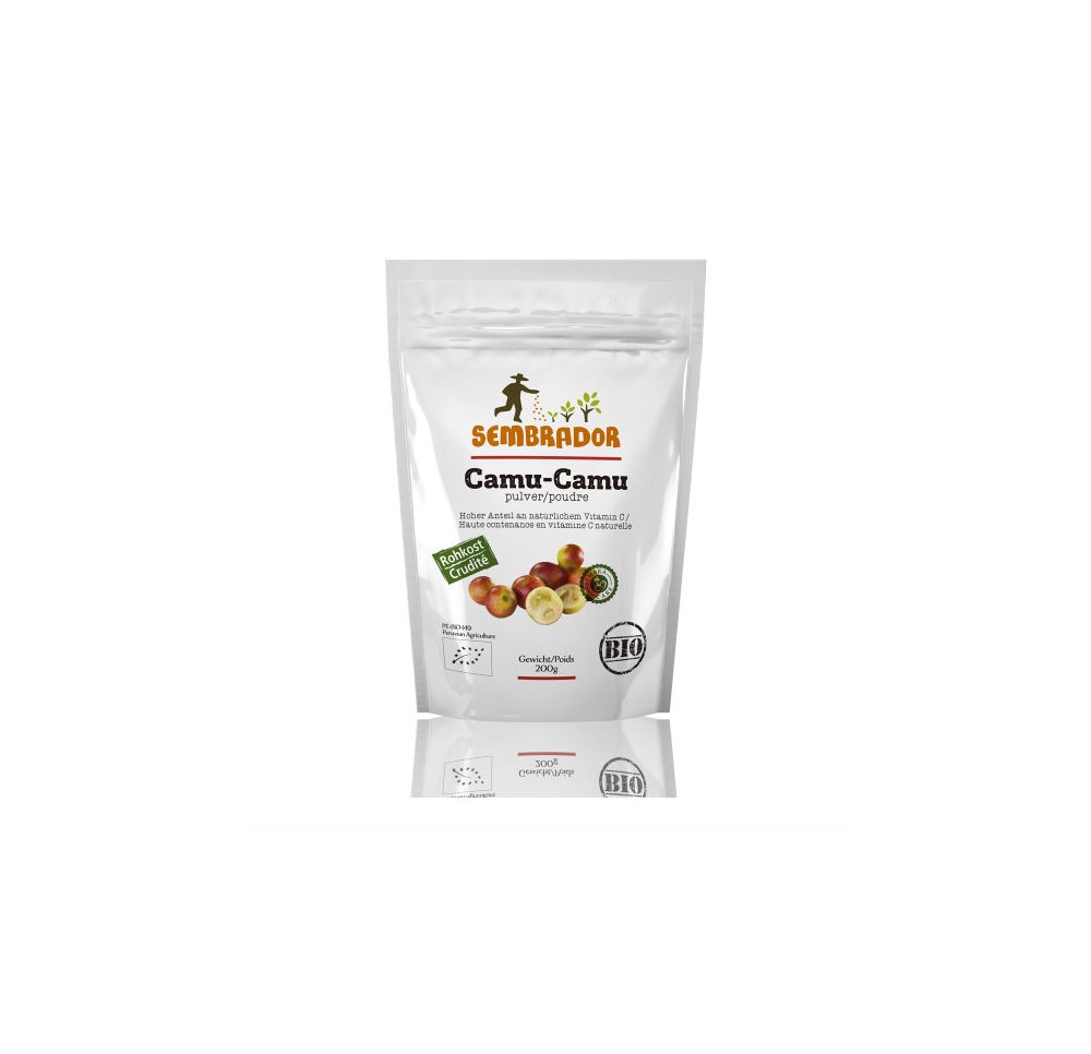 SEMBRADOR camu camu poudre fairtrade bio 200 g SEMBRADOR camu camu poudre fairtrade bio 200 g