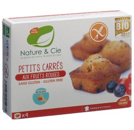 NATURE&CIE moelleux aux fruits rouges 160 g