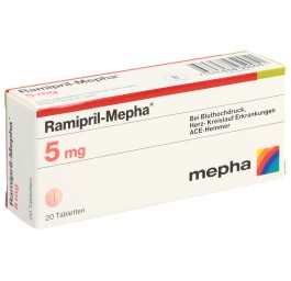 RAMIPRIL Mepha cpr 5 mg 20 pce