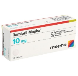RAMIPRIL Mepha cpr 10 mg 20 pce
