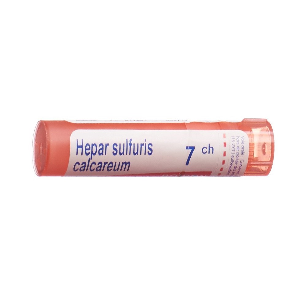 BOIRON hepar sulfuris calcareum gran 7 CH 4 g