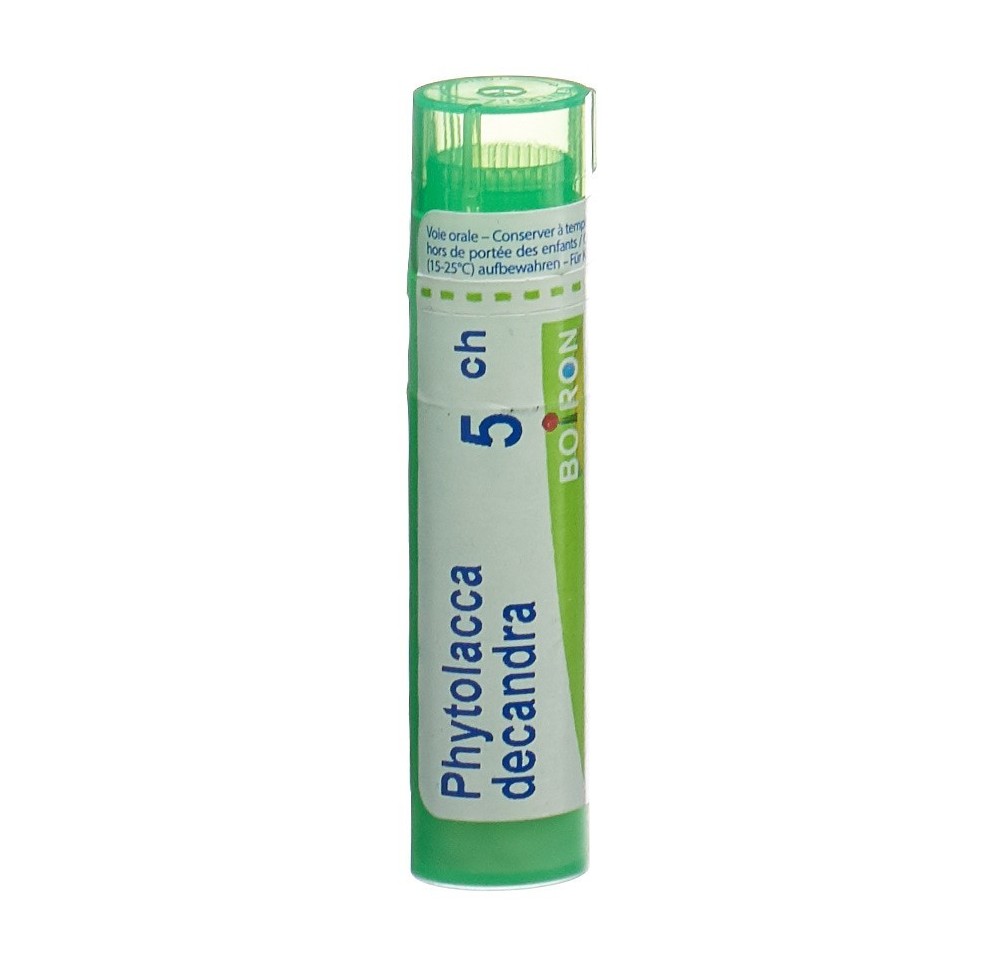 BOIRON phytolacca decandra gran 5 CH 4 g