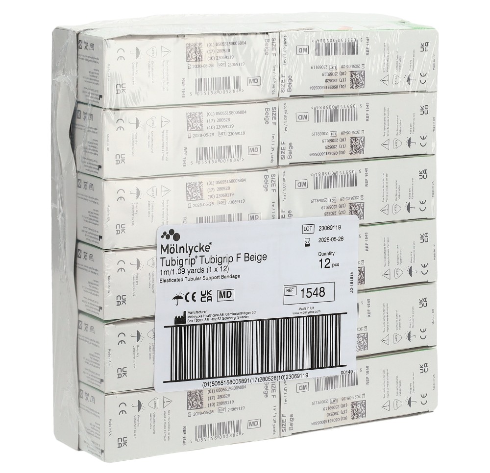 TUBIGRIP bandage tubulaire F 1mx10cm bei 12 pce TUBIGRIP bandage tubulaire F 1mx10cm bei 12 pce