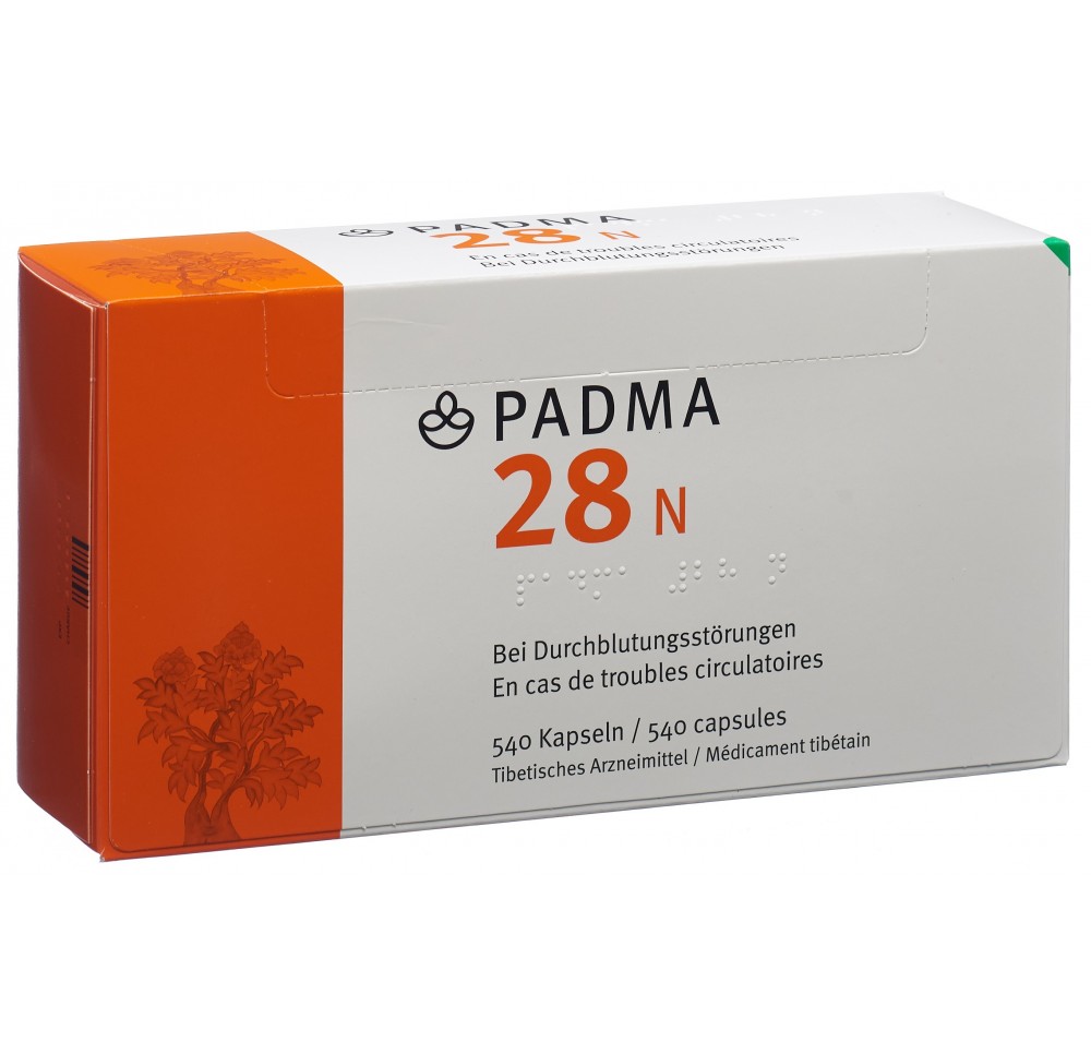 PADMA 28 N caps 540 pce