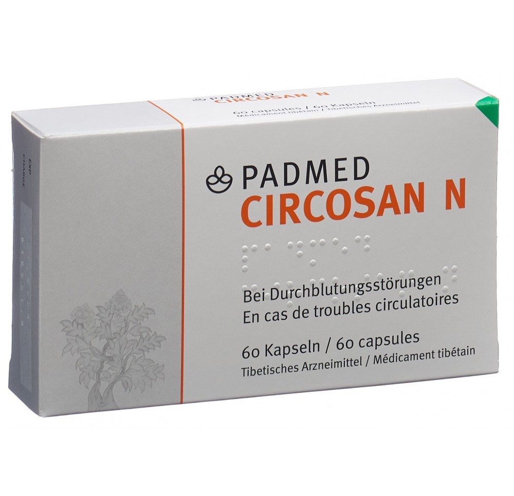 PADMED CIRCOSAN N caps 60 pce