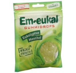 SOLDAN EM-EUKAL gum drops eucaly ment sucré 90 g