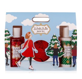 ACCENTRA Set de bain av fleur douc bel Fem Noël 21