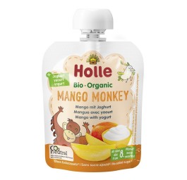 HOLLE Mango monkey pouchy mangue avec yaourt 85 g