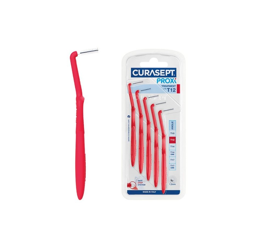 CURASEPT PROXI ANGLE T12 rosso/red 5 pce