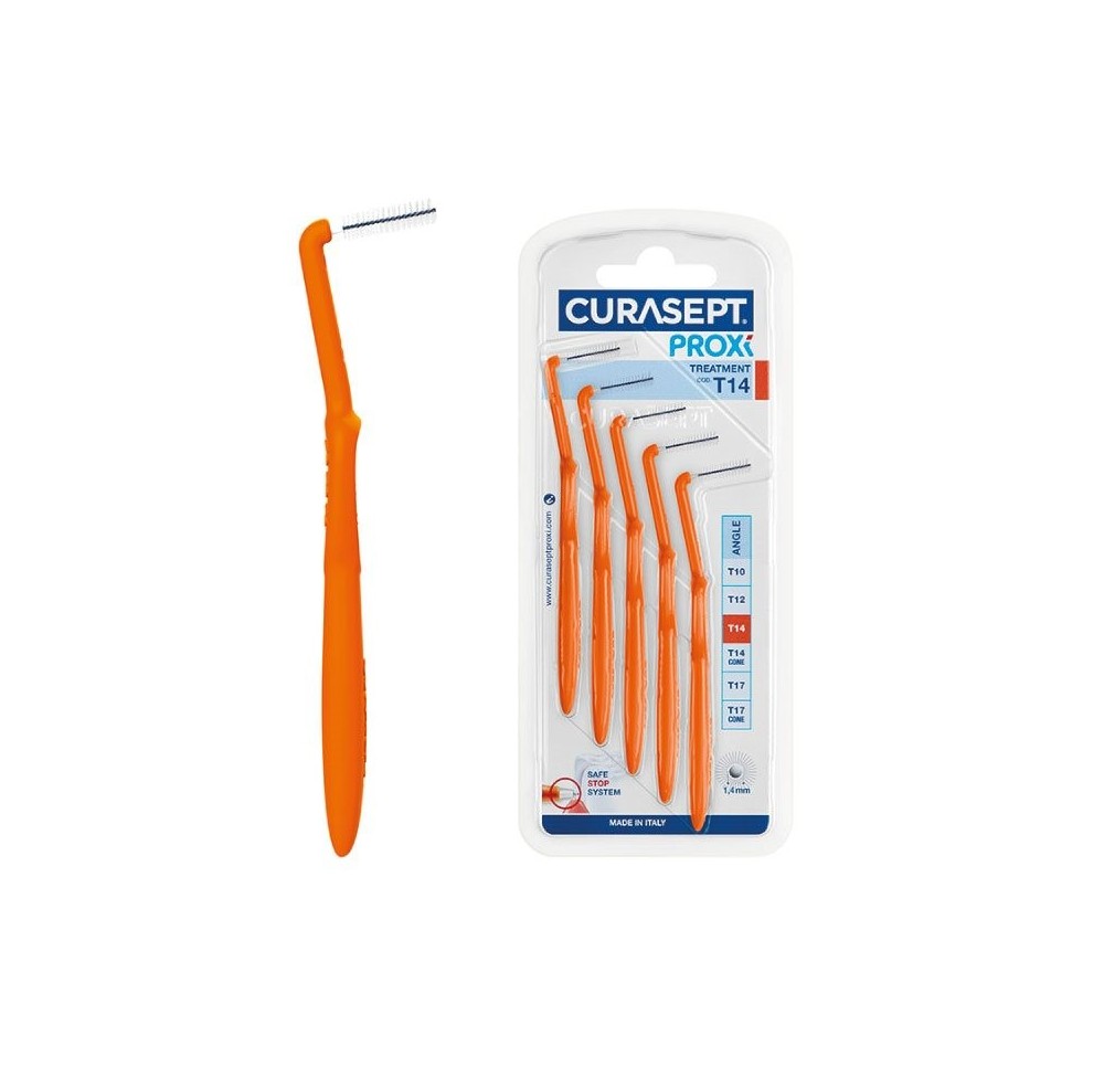 CURASEPT PROXI ANGLE T14 arancio orange 5 pce