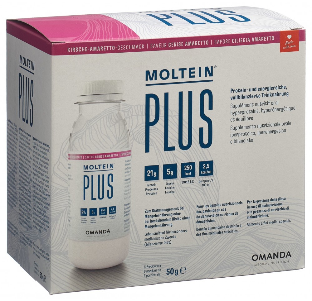 MOLTEIN PLUS 2.5 cerise amaretto 6 fl 50 g