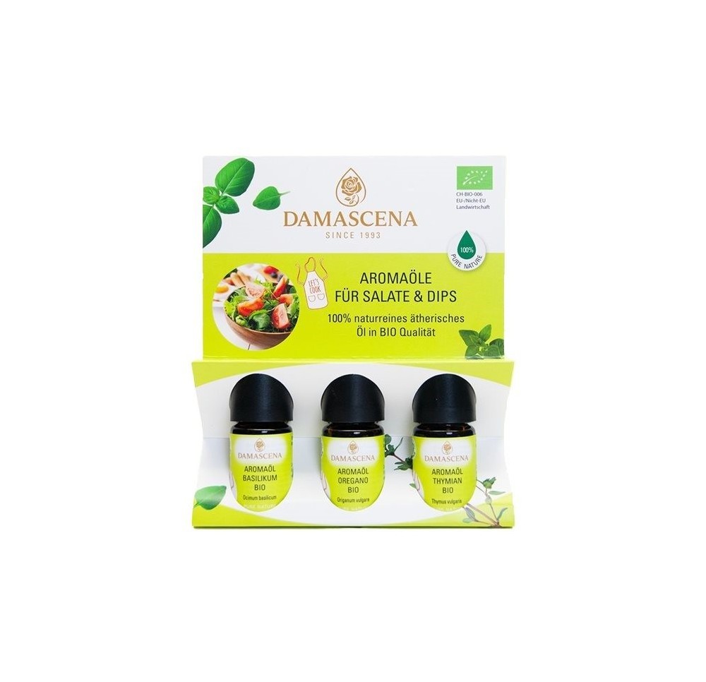 DAMASCENA coff arom sal & tre bas ori thy 3 x 5 ml