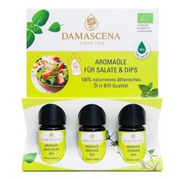 DAMASCENA coff arom sal & tre bas ori thy 3 x 5 ml