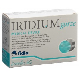 IRIDIUM garze compresses de gaze stériles 20 pce