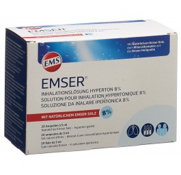 EMSER solution inhalation 8 % hypert 20 amp 5 ml