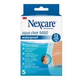 3M NEXCARE Aqua Clear Maxi waterpr 59x88mm 5 pce