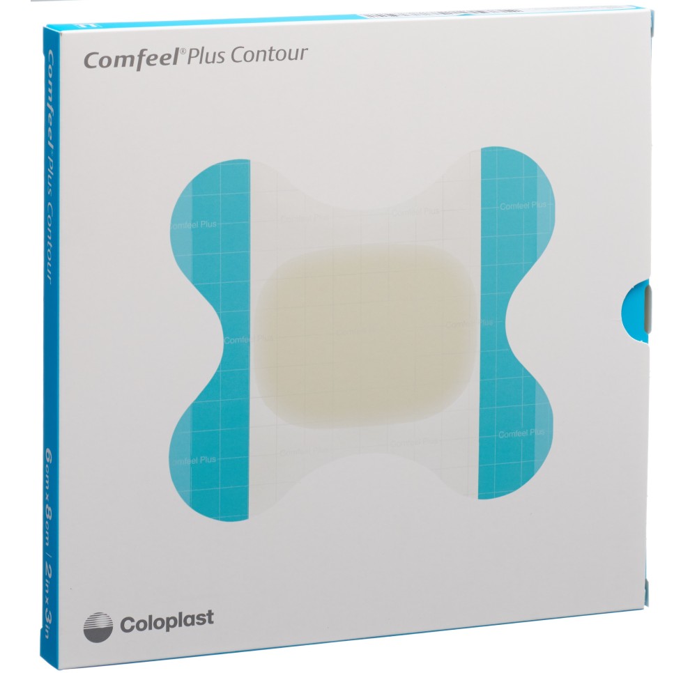 COMFEEL Plus plaque contournée 6x8cm 5 pce