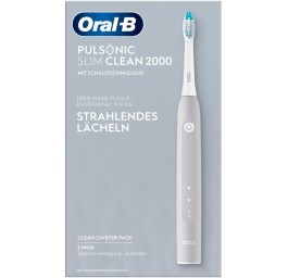 ORAL-B Pulsonic Slim Clean 2000 gris