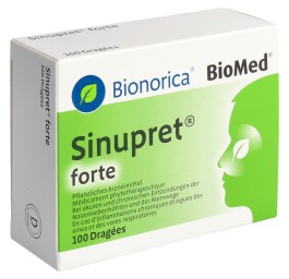 SINUPRET forte drag 100 pce