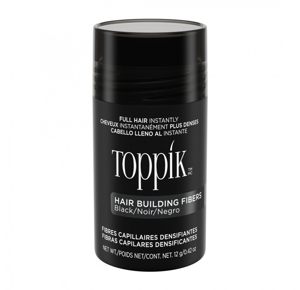 TOPPIK fibres capillaires black bte 12 g