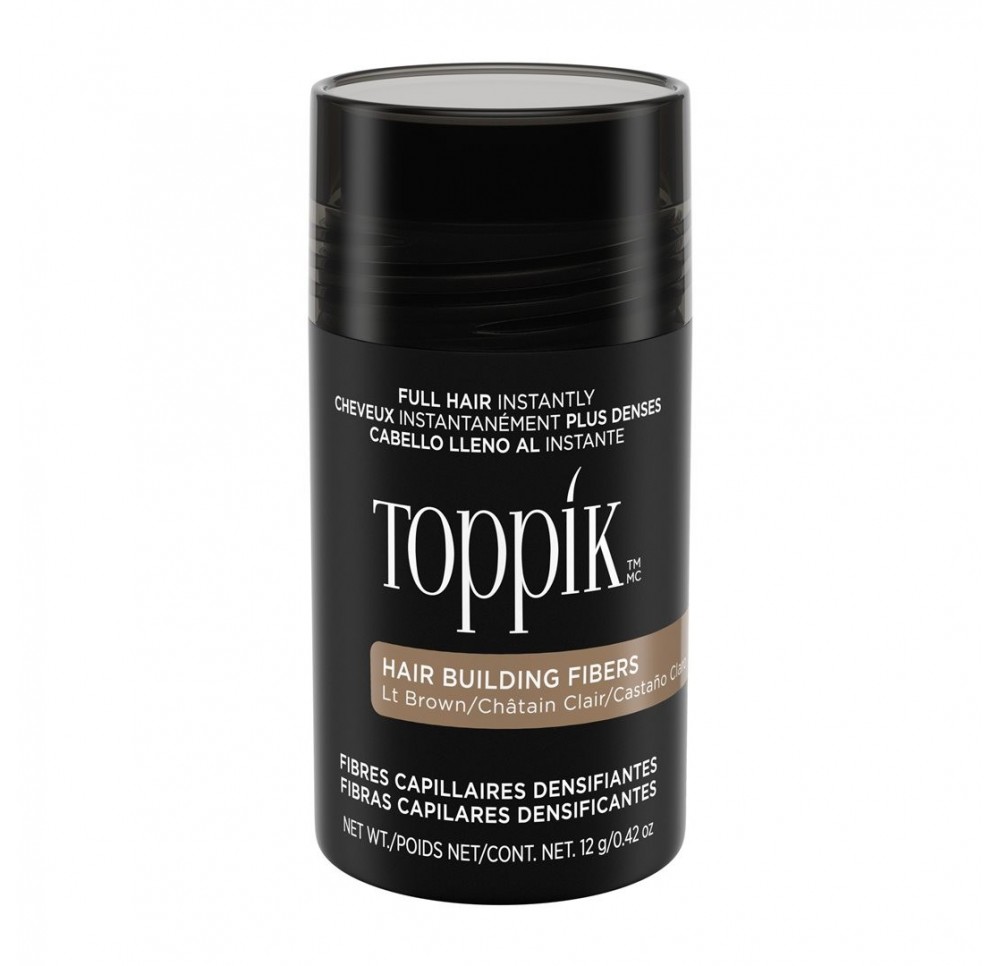 TOPPIK fibres capillaires light brown bte 12 g