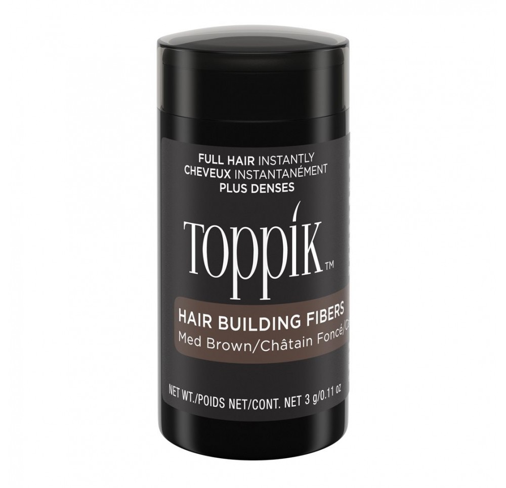 TOPPIK fibres capillaires medium brown bte 12 g