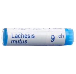 BOIRON lachesis mutus glob 9 CH 1 dos