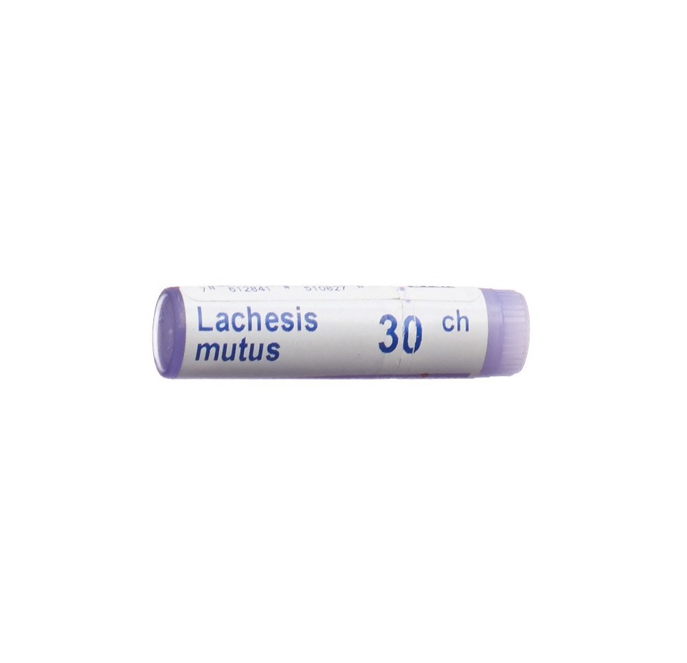 BOIRON lachesis mutus glob 30 CH 1 dos