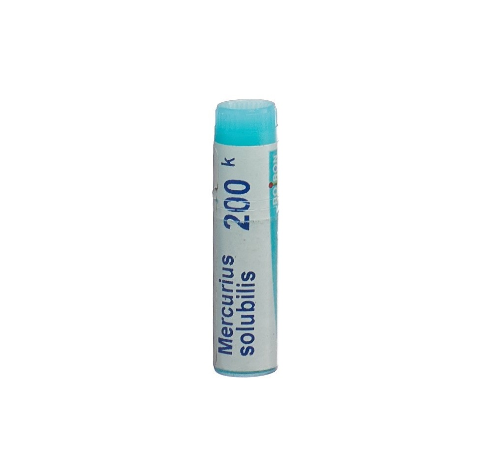 BOIRON mercurius solubilis glob 200 K 1 dos