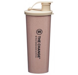 BE THE CHANGE Shaker 450ml rosa