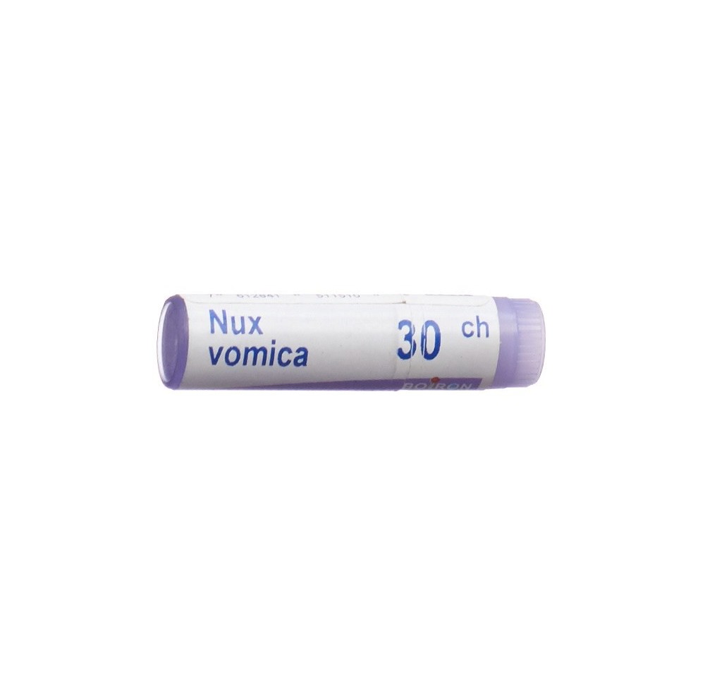 BOIRON nux vomica glob 30 CH 1 dos
