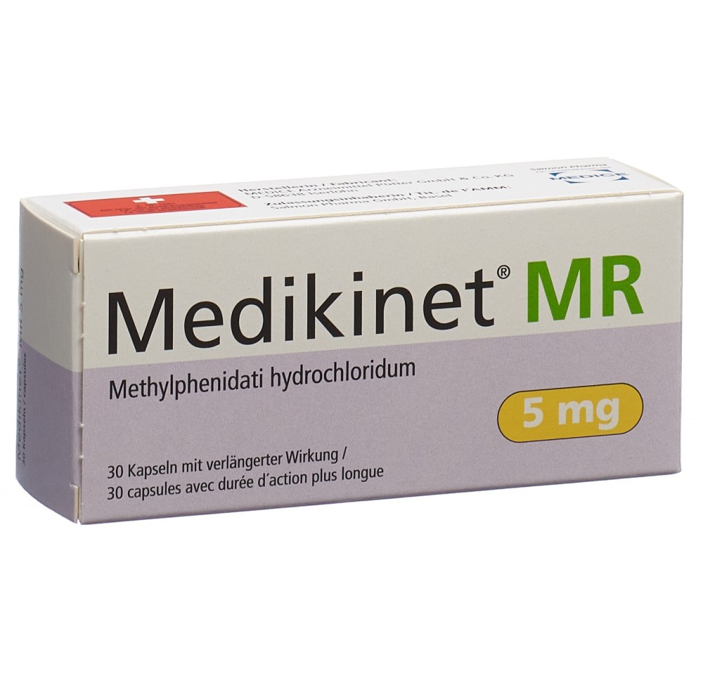 MEDIKINET MR caps 5 mg 30 pce MEDIKINET MR caps 5 mg 30 pce