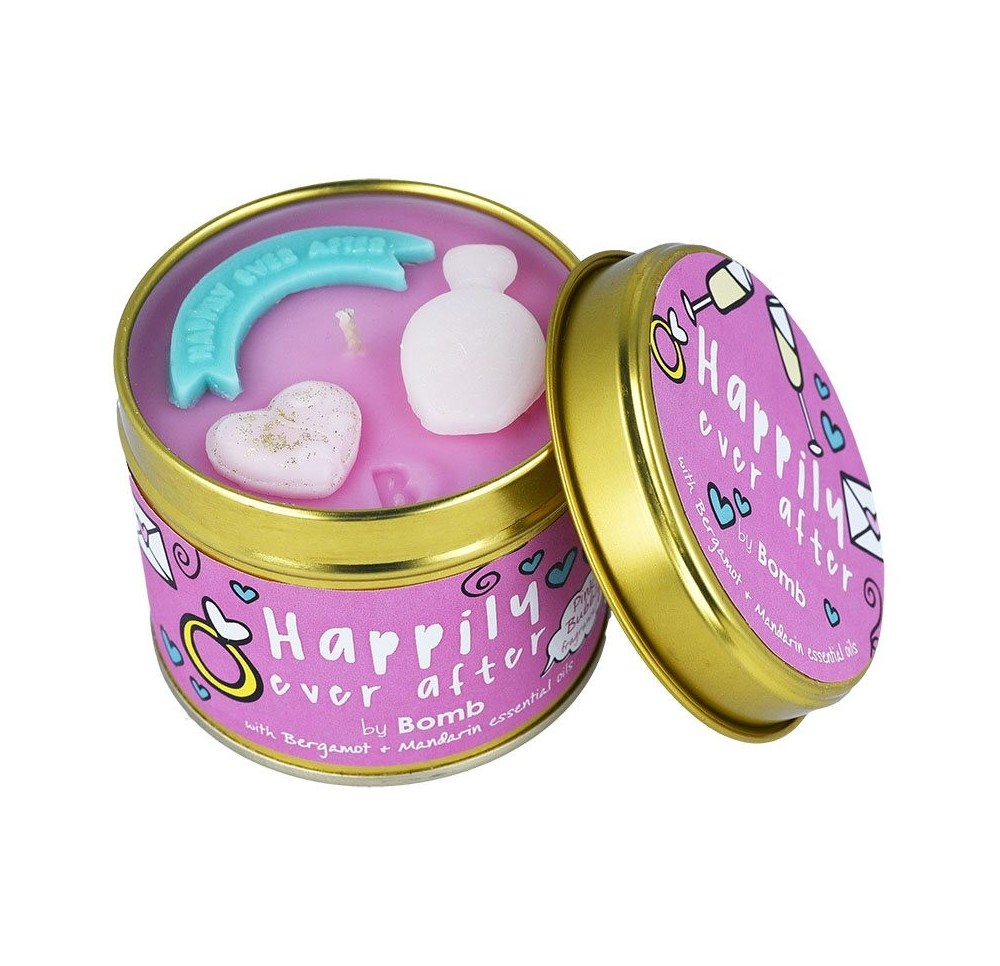 BOMBCOSMETICS Kerze in Dose Happily EverAft