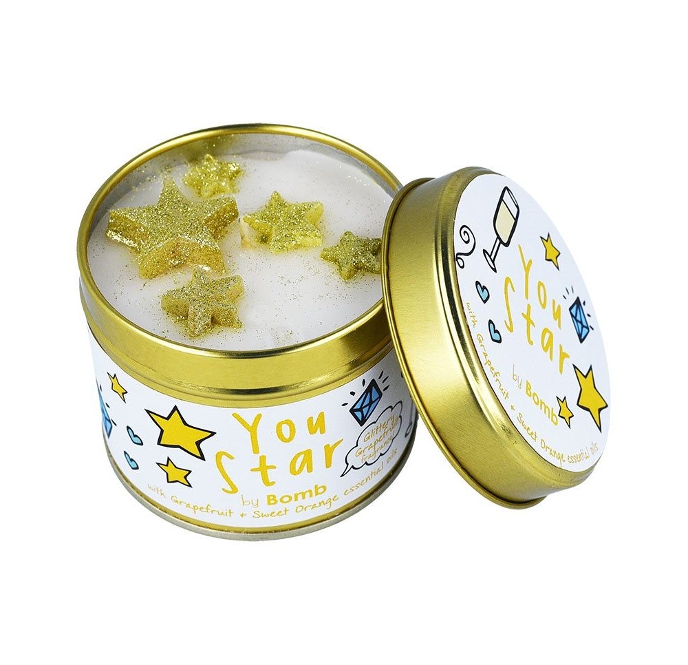 BOMBCOSMETICS Kerze in Dose You Star