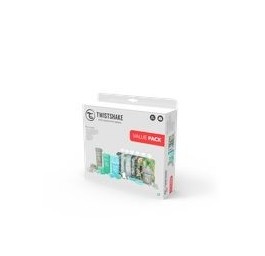 TWISTSHAKE Value Pack 0M+ pastel gris vert bleu