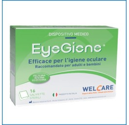 EYEGIENE lingettes nettoyage yeux stérile 16 pce