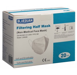 BLUEGUAN masque respiratoire FFP2 20 pce