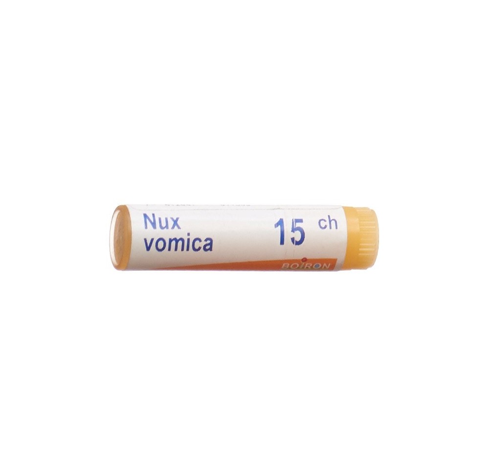 BOIRON nux vomica glob 15 CH 1 dos