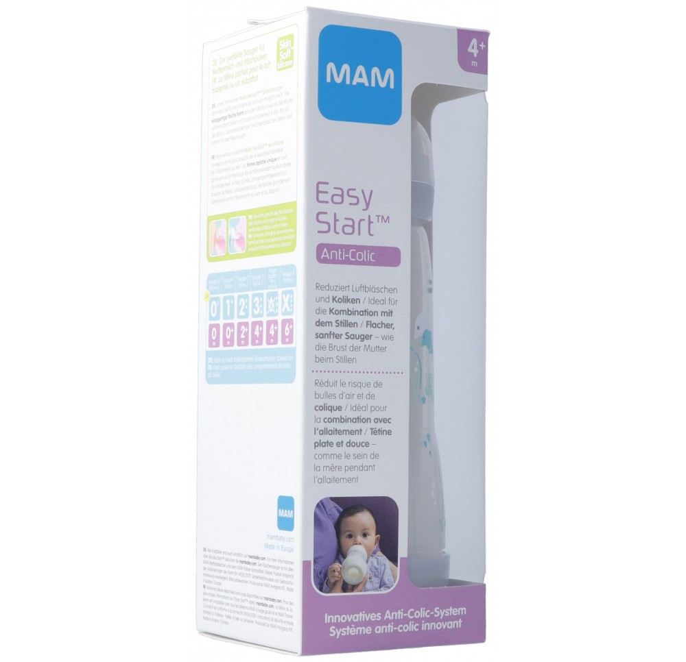 MAM Easy Start Anti-Colic biberon 320ml 4+m Unisex