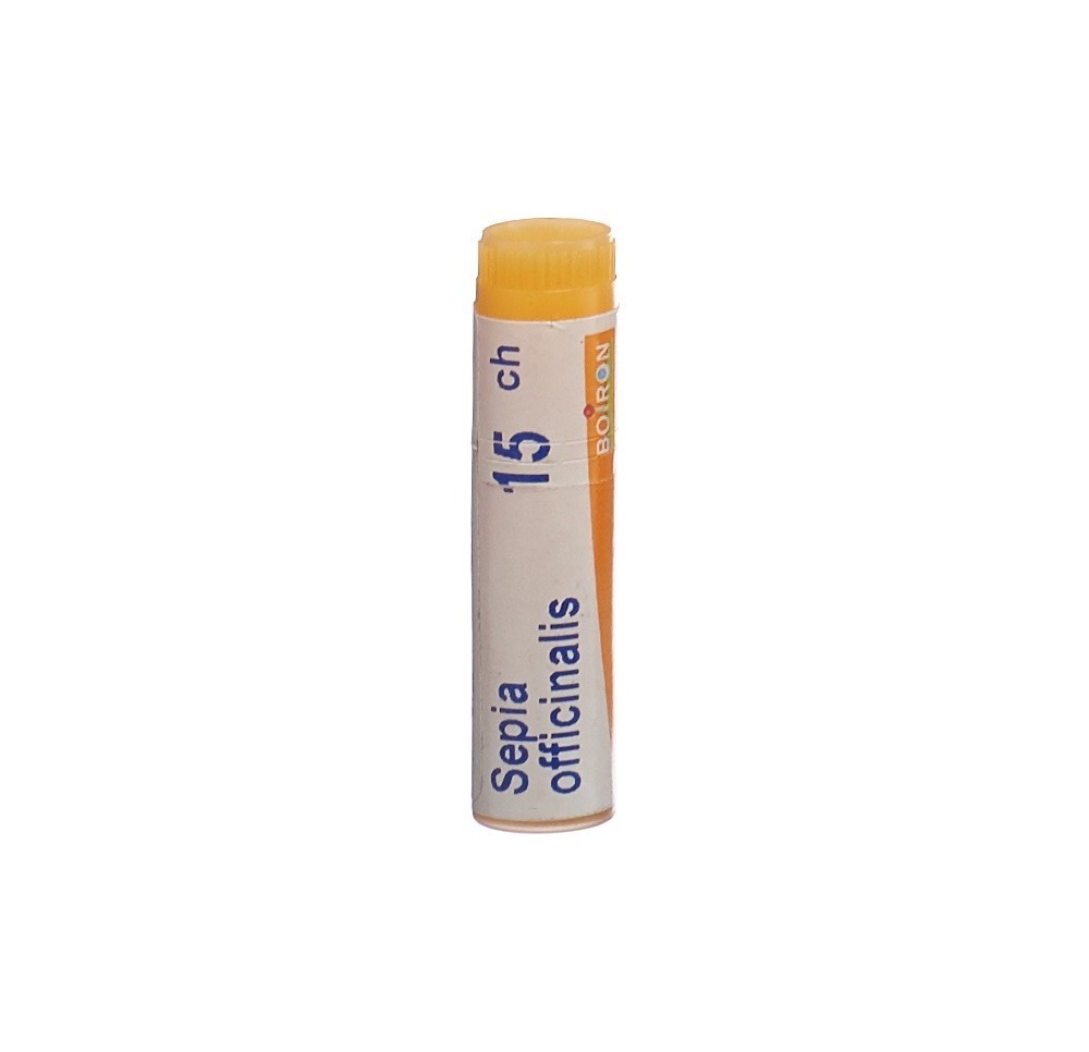 BOIRON sepia officinalis glob 15 CH 1 dos BOIRON sepia officinalis glob 15 CH 1 dos