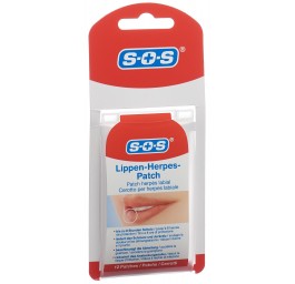 SOS Patch herpès labial 12 pce