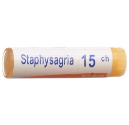 BOIRON staphysagria glob 15 CH 1 dos