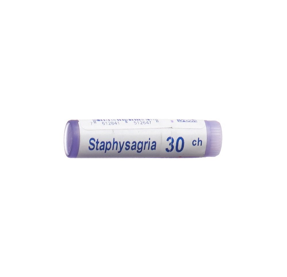 BOIRON staphysagria glob 30 CH 1 dos
