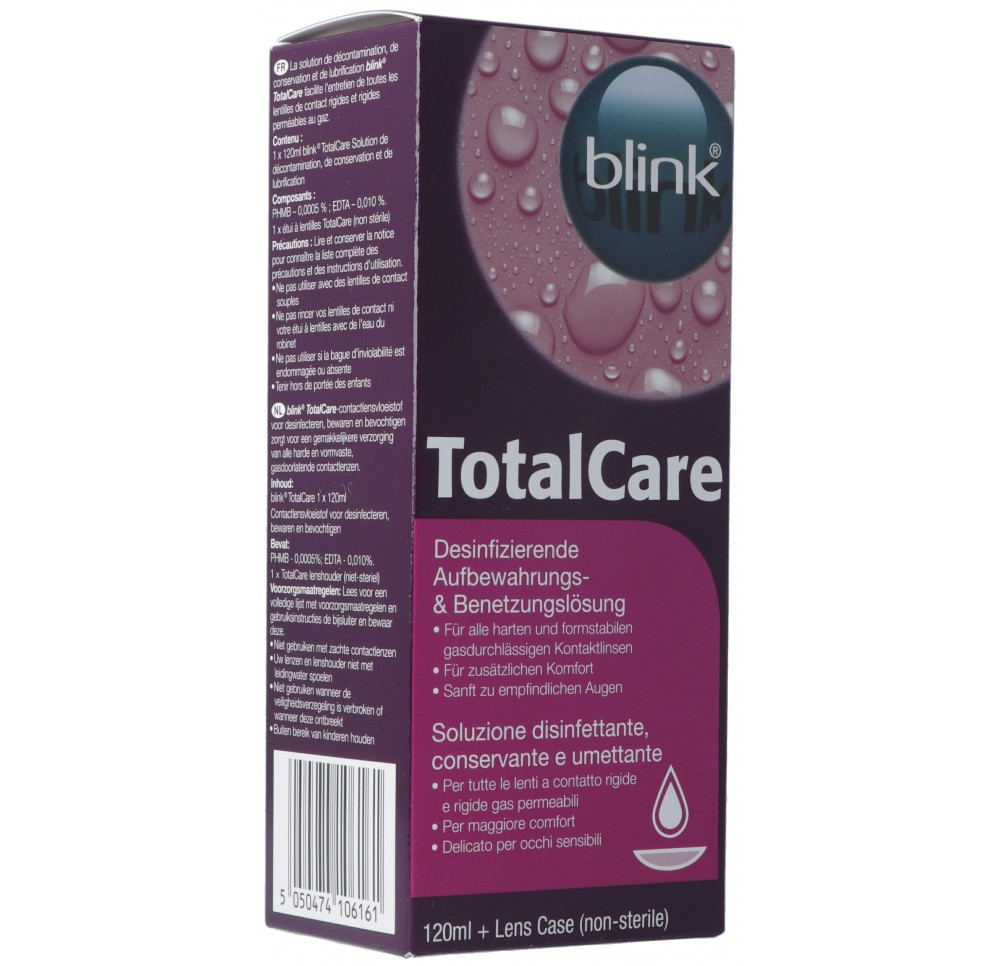 BLINK TotalCare solution + LC fl 120 ml