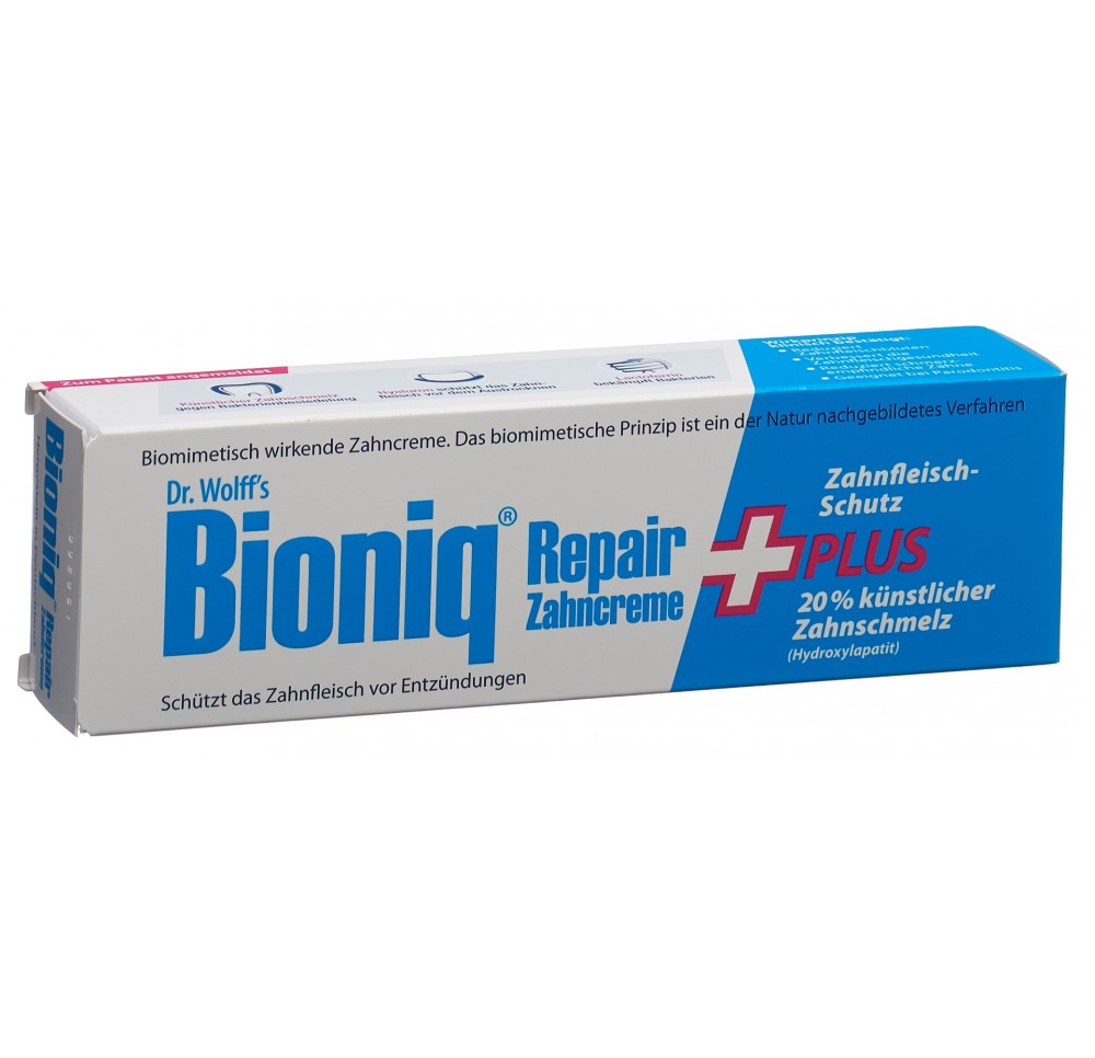 BIONIQ Repair Zahncreme Plus tb 75 ml