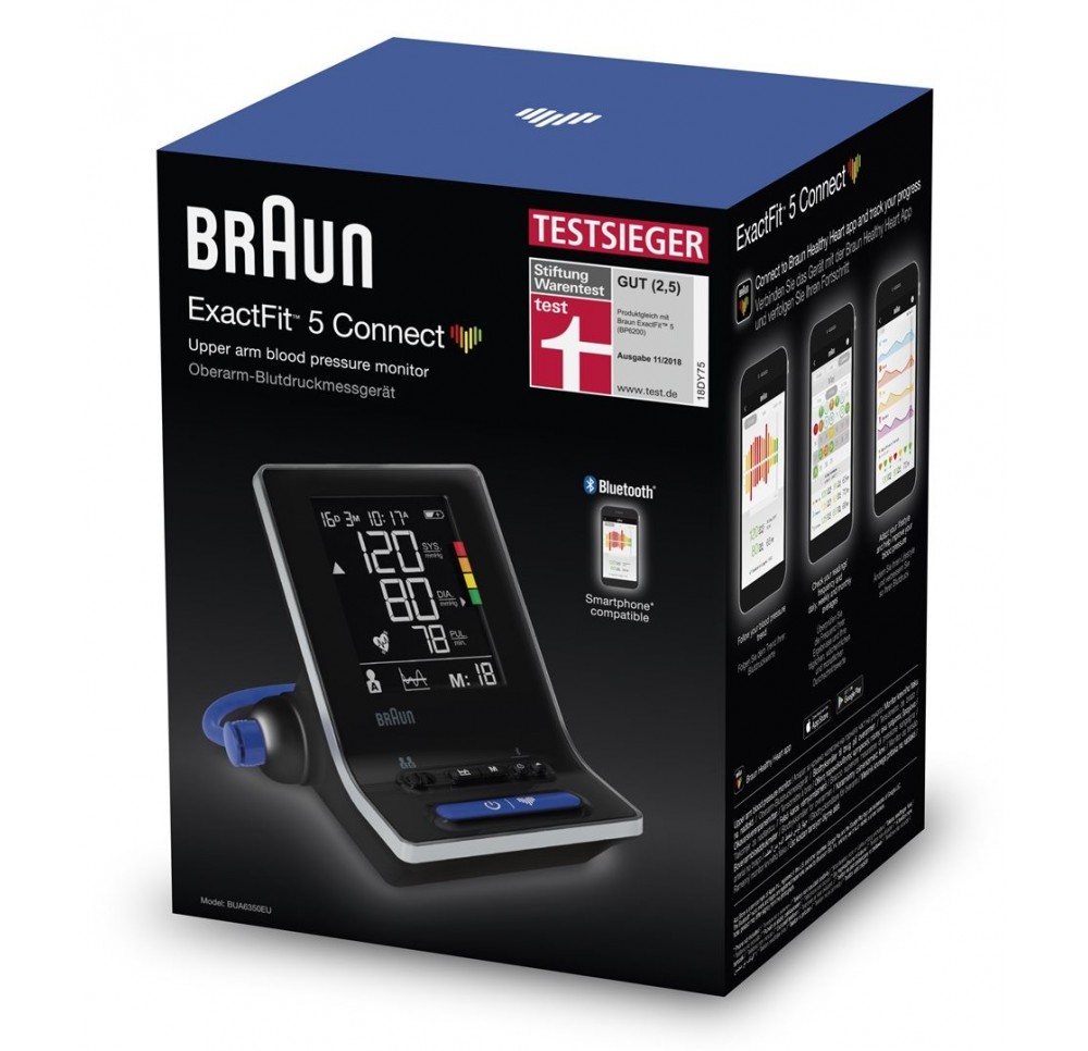 BRAUN ExactFit 5 Connect tensiomètre BUA 6350