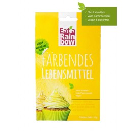 EAT A RAINBOW colorant alimentaire jaune sach 10 g