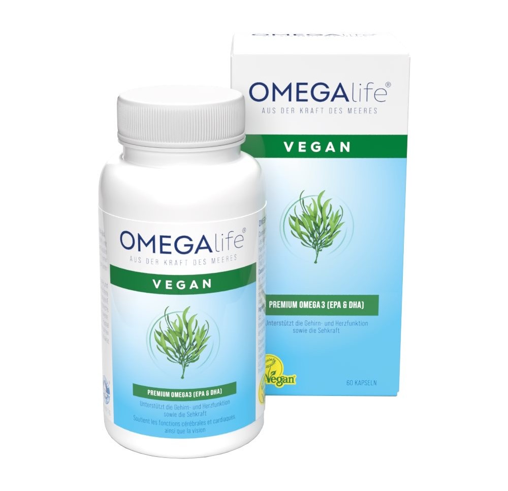 OMEGA-LIFE Vegan caps bte 60 pce