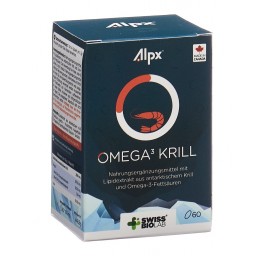 ALPX Omega 3 Krill gélules bte 60 pce